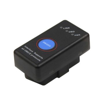 Mini Bluetooth 4.0 ELM327 OBD Car Diagnostic Scanner with Switch - 1