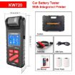 KONNWEI KW720 Car Battery Tester with Printer, 6V-24V, 3.2" Display - 9