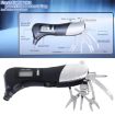 Digital Tire Gauge & Safety Hammer with Knife, Light & Tools - 5