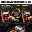 KONNWEI KW520 12V/24V Car Battery Tester with Repair & Charge (EU Plug) - 3