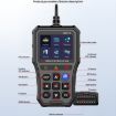 OBD Car Engine Fault Code Detector & Battery Diagnostic Tool - 6