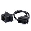 Chrysler/Jeep/Dodge 6 Pin OBD1 to 16 Pin OBD2 Adapter Cable - 1
