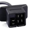 Chrysler/Jeep/Dodge 6 Pin OBD1 to 16 Pin OBD2 Adapter Cable - 3