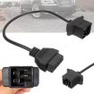 Chrysler/Jeep/Dodge 6 Pin OBD1 to 16 Pin OBD2 Adapter Cable - 5