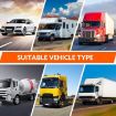 Solar TPMS with 6 External Sensors for 6-Wheel Truck/Bus - 7