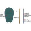 LY101 Green PH Soil Detector Flower Grass Alkalin Tester - 5