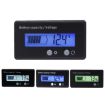 12V-84V Battery Voltmeter Gauge & Status Monitor (Blue Light) - 2
