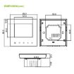 BHT-2002GALM 220V Smart Home WiFi Water Heating Thermostat Black - 5