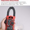 TASI TA813B Clamp Meter High Accuracy AC/DC Voltage Ammeter - 2