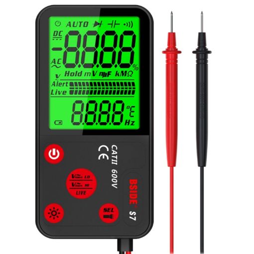 BSIDE ADMS7 Smart Thin Multimeter DC AC Voltmeter Charging Model - 1