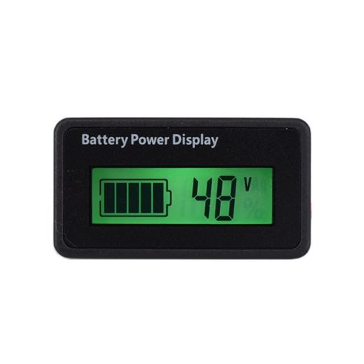 H5 12V-48V Lead-acid & Lithium Battery Voltage Tester Gauge - 1