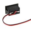V40D Waterproof Digital Voltage Meter, 2 Wires, Blue Display, 2.5-30V - 3