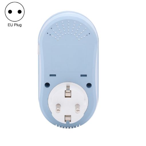 WiFi Plug-in LED Thermostat BHT12-EW, EU Plug (Blue) - 1