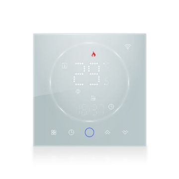 BHT-008GCLW Smart WiFi LED Thermostat 95-240V AC 5A (White) - 1