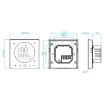 BHT-008GCLW Smart WiFi LED Thermostat 95-240V AC 5A (White) - 2