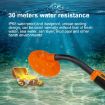 Orange HS-07 Metal Detector Positioning Rod for Treasure Hunts - 6