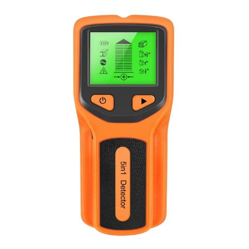 HLW330 5-in-1 Wall Stud Detector: Wood, Metal, AC Wires Detection - 1