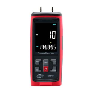 BENETECH GT5101 LCD Differential Pressure Meter, 125KPa Specification - 1