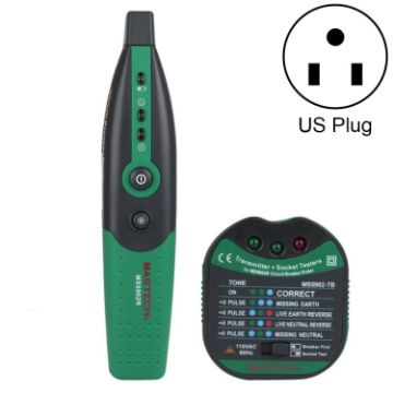 BSIDE MS5902 Breaker Socket Cable Detector, US Plug, AC 110V 50Hz - 1