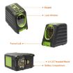 BOX-1R Red Laser Level 40mW & 10mW 2 Line for Walls & Floors - 3