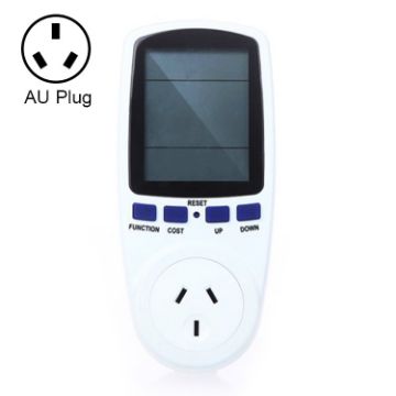LCD Display Power Meter Energy Monitor 240V 10A AU Plug - 1