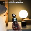 Wintact WT81 Digital Lux Meter 0-200,000 Lux, Black - 9