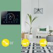 Smart Thermostat BHT-8000-GCLW WiFi, Black, Energy-saving, LCD Display - 3