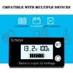 SUPNOVA DC 8-100V Battery Capacity Indicator Voltmeter White - 6