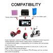 SUPNOVA DC 8-100V Battery Capacity Indicator Voltmeter White - 8
