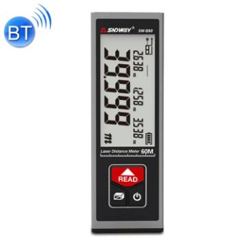 SNDWAY SW-BT60 60m Bluetooth Laser Rangefinder Infrared Ruler - 1