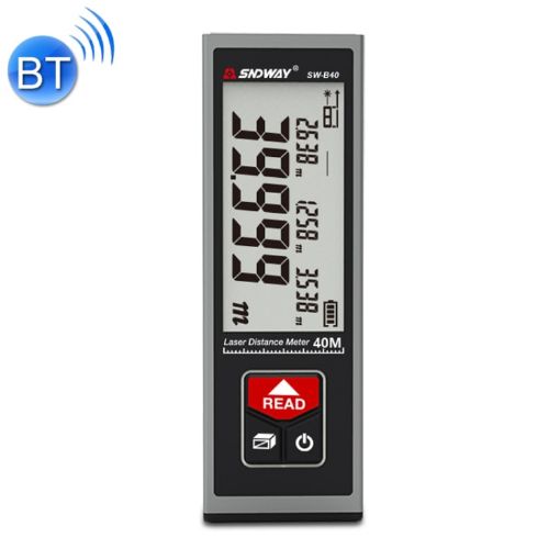 SNDWAY SW-BT40 40m Bluetooth Laser Rangefinder Measuring Ruler - 1