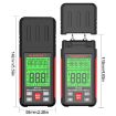 HABOTEST HT633 Digital Wood Moisture Detector - Portable & Multifunctional - 2