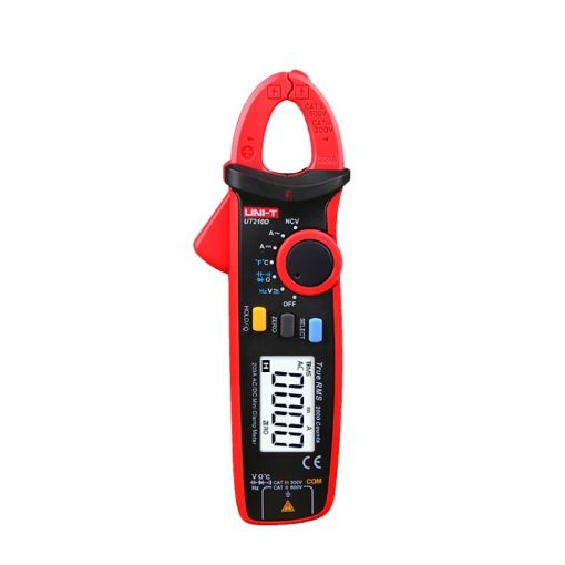 UNI-T UT210D 200A Digital AC/DC Clamp Meter Voltage Detector - 1