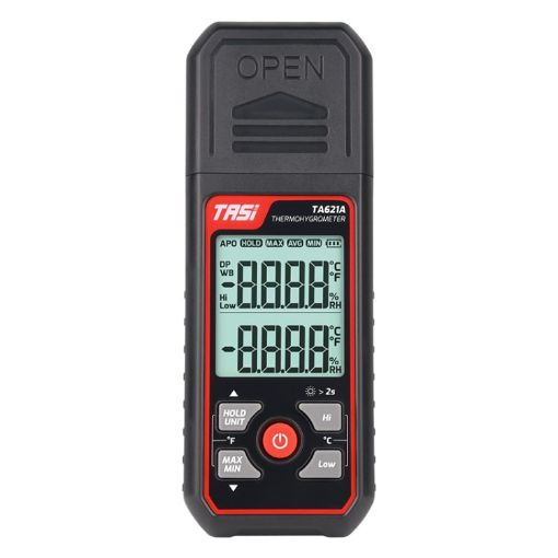 TASI TA621A Dew Point Thermometer Temperature Humidity Gauge - 1