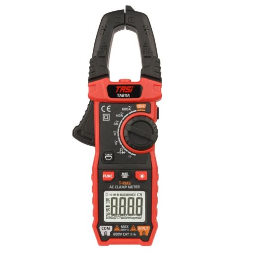 TASI TA811A High Accuracy AC/DC Clamp Meter Ammeter - 1