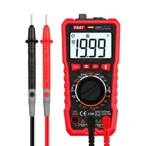 TASI TA801A Digital Multimeter, Manual Model, No Capacitor Measurement - 1