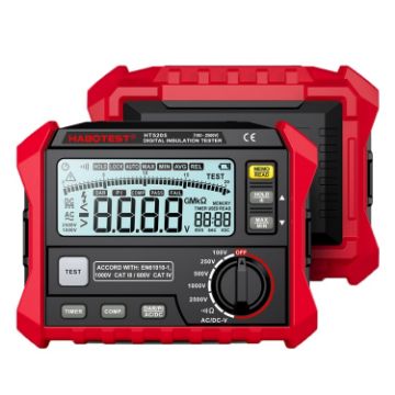 HABOTEST HT5205 Insulation Resistor Tester - Reliable Measurements - 1