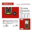 SNDWAY SW-TG120 Laser Distance Meter Rangefinder Hand Tool Device - 3