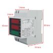 Wattmeter D52-2058 Din Rail, AC80-300V Built-in CT - 3