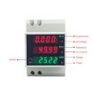 Wattmeter D52-2058 Din Rail, AC80-300V Built-in CT - 5