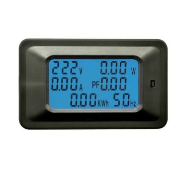 100A Multifunctional Watt-hour Meter AC Voltage and Current Monitor - 1