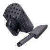 Metal Detector Shovel & Sand Scoop Set Digging Tool (Black) - 3