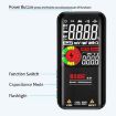 BSIDE S11 Digital Multimeter 9999 Counts LCD Display (Black) - 4