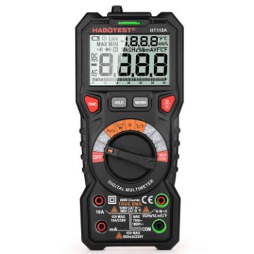 HABOTEST HT118A High-Precision Auto Digital Multimeter, Double Backlight - 1
