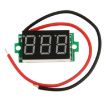 Mini Digital Voltage Panel Meter, DC 3.2-30V, Green Display - 3