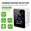 Portable CO2 Detector & Hygrometer with LED Display (White) - 4