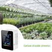 Portable CO2 Detector & Hygrometer with LED Display (White) - 5