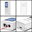 Mini 30m Rechargeable Infrared Electronic Range Finder (White) - 8