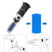 RZ136 Portable Refractometer Brix 0-32% Alcohol 0-26% Sugar Meter - 2