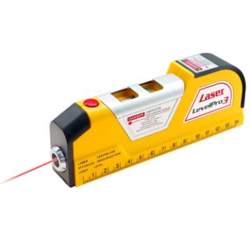Laser Level Pro 3 with 250cm Tape Measure - 1
